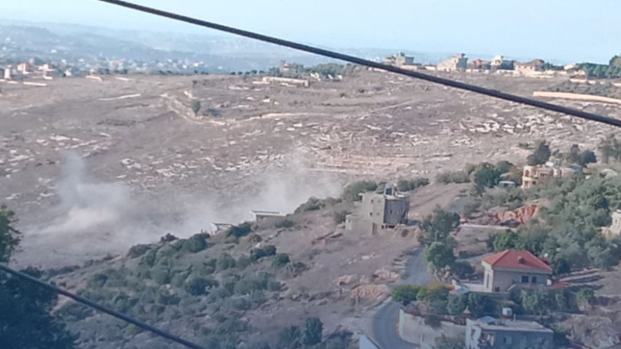Échanges d'artillerie au Liban-Sud