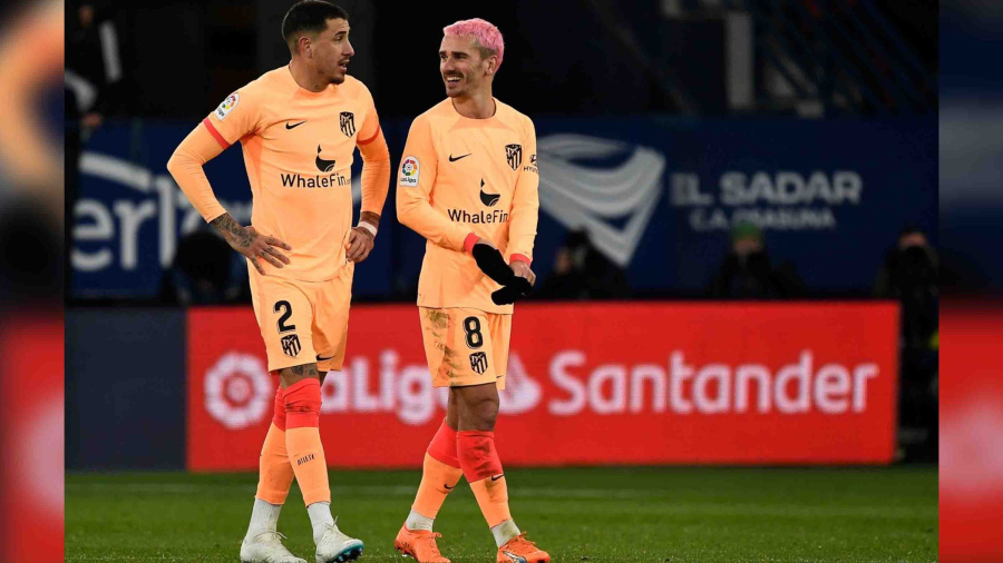 Griezmann et Lemar portent l'Atlético contre Valence