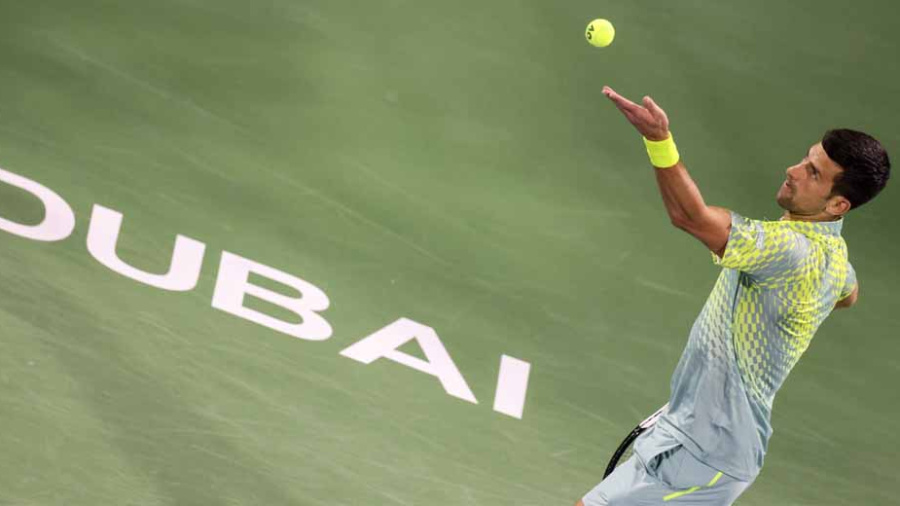 Djokovic malmené, Auger-Aliassime contrarié, Medvedev sur sa lancée à Dubaï