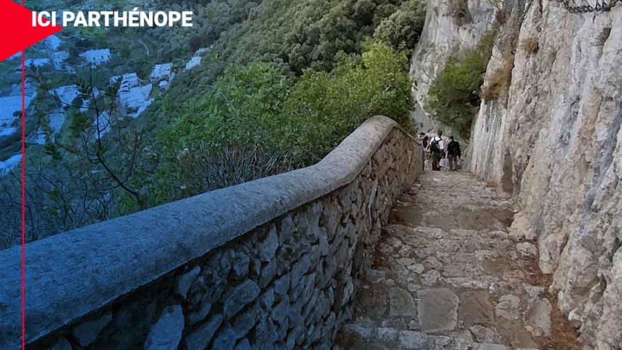 L'escalier phénicien de Capri