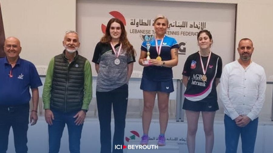 Tennis de table : Sahakian décroche la Coupe du Liban