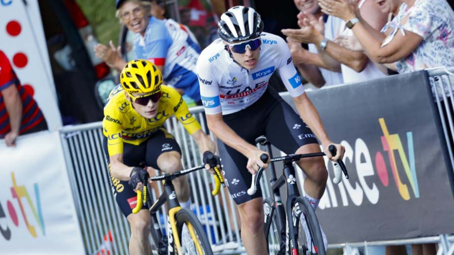 Tour de France: Pogacar/Vingegaard, pour mettre les pendules à l'heure à Domancy