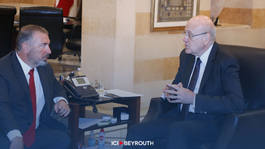 Entretien Mikati-Carret sur des projets que la Banque mondiale financerait