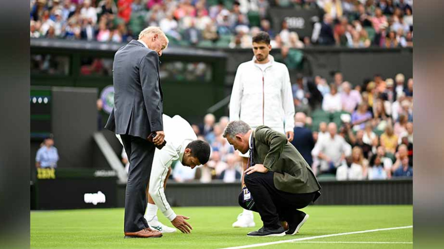 Wimbledon: Djokovic prend ses marques