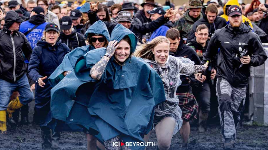 Festival de Wacken: des pluies torrentielles dissuadent le public