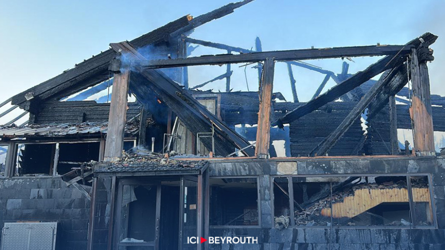 Un incendie ravage le restaurant Rikky’z à Faraya