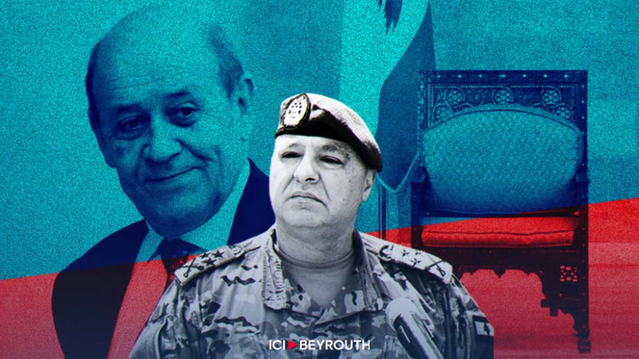 Le Drian III: Joseph Aoun président?