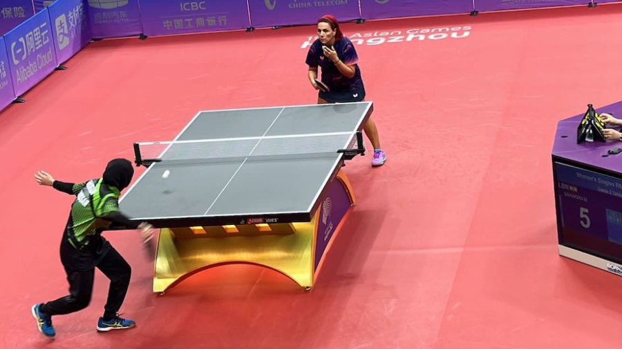 Jeux asiatiques: Mariana Sahakian qualifiée pour le deuxième tour en tennis de table