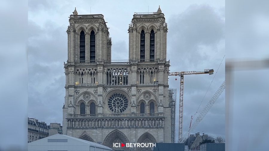 La flèche de Notre-Dame annoncera Noël à Paris
