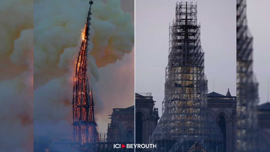 La flèche de Notre-Dame renaît de ses cendres