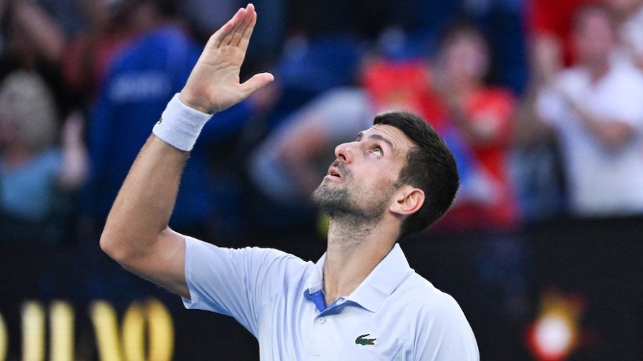 Open d'Australie: Djokovic a eu chaud