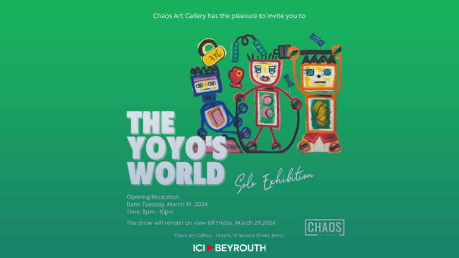 «The Yoyo’s World» de Dalia Dakhlallah à Chaos Art Gallery