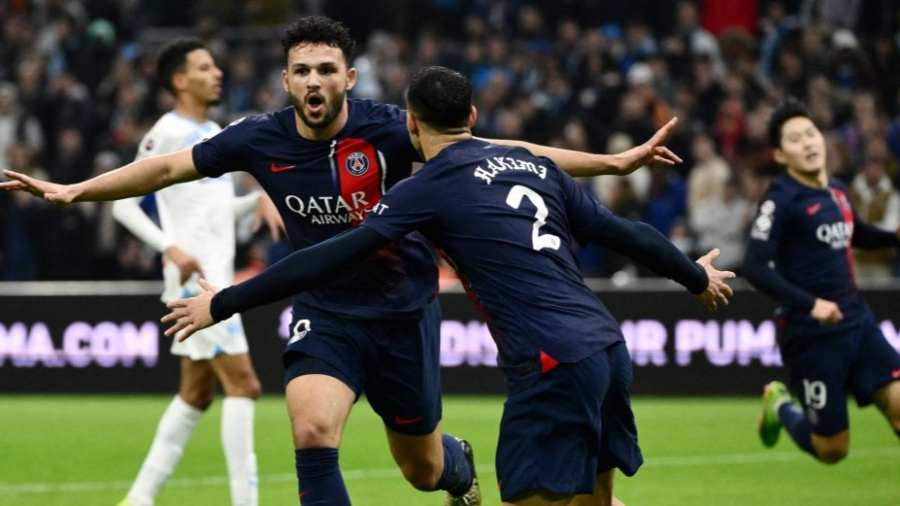 Même à 10, le Paris SG domine l'OM