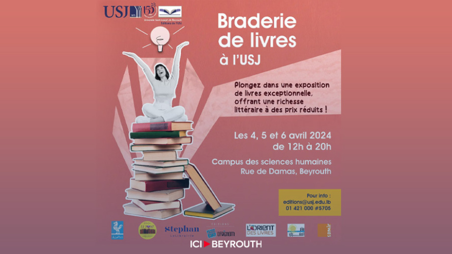 La braderie de livres de l’USJ bat son plein!