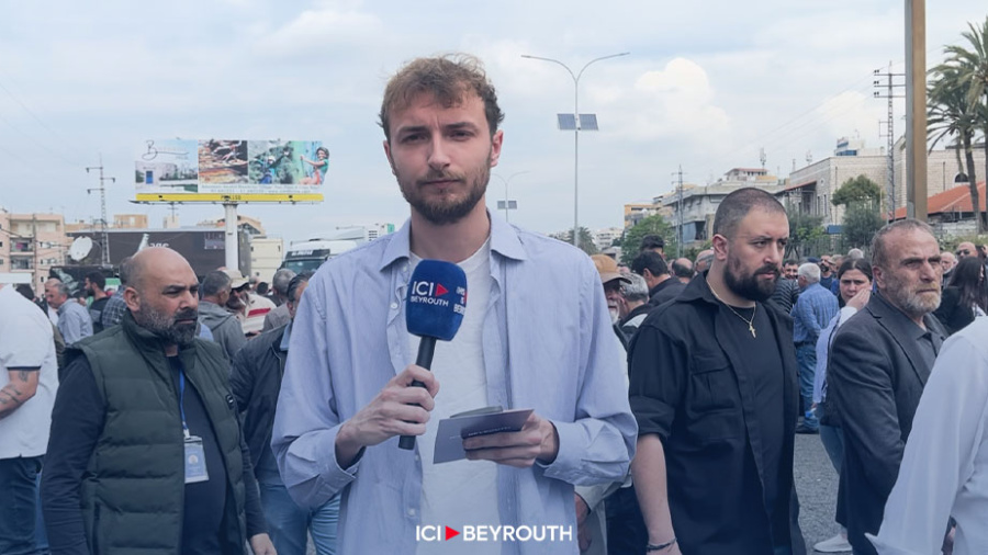 Manifestations à Jbeil pour protester contre l’enlèvement de Pascal Sleiman