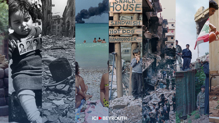 Les guerres libanaises à travers le photojournalisme
