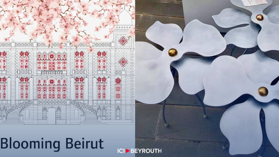 «Blooming Beirut»: éclosion artistique sur l'esplanade du musée Sursock