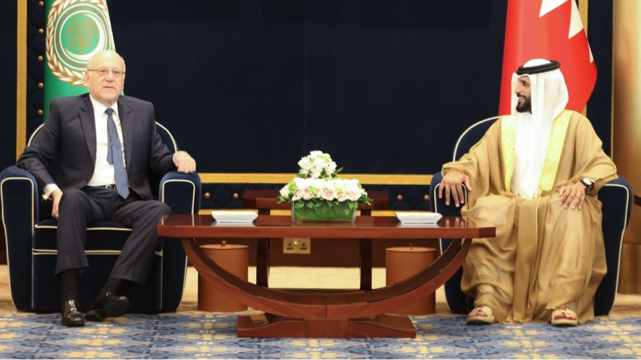 Mikati à Manama pour participer aux travaux du 33e sommet arabe