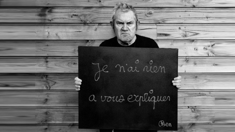 Ben, l’iconoclaste de l’art contemporain s’éteint