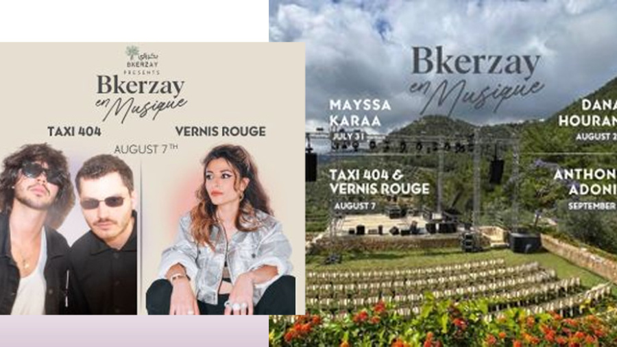 Bkerzay célèbre l’été avec une série de concerts en plein air
