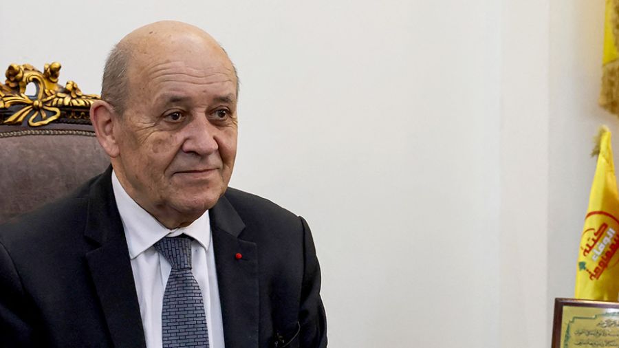 Jean-Yves Le Drian à Beyrouth dans une heure
