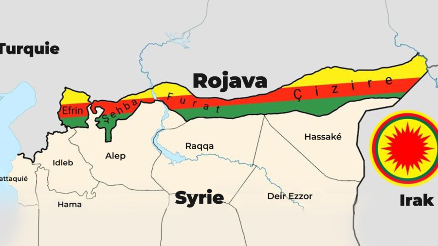 Rojava, l'enclave kurde de Syrie sous protection américaine