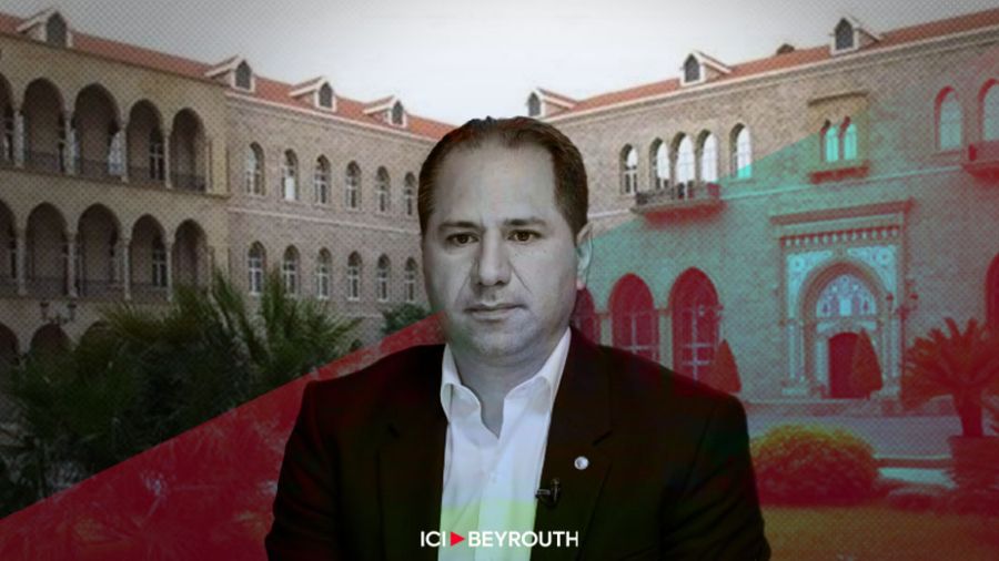 Samy Gemayel à la Maison du centre