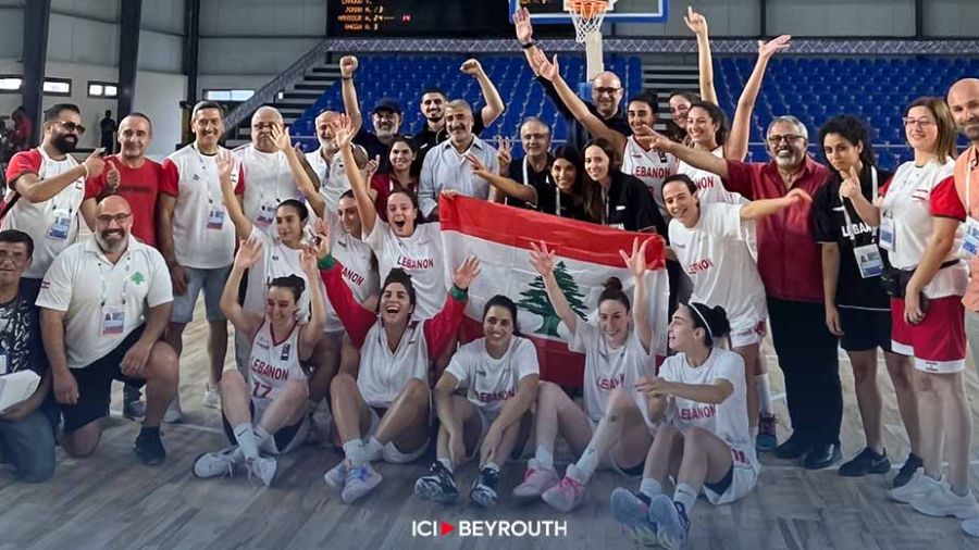 Kinshasa: direction les demi-finales pour les basketteuses libanaises