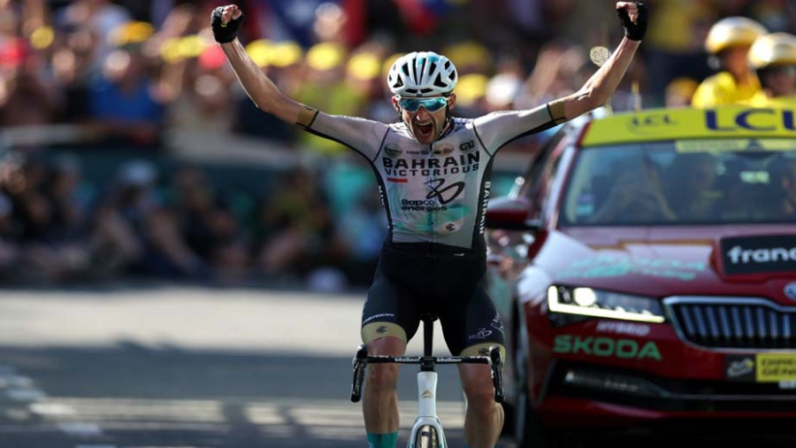 Tour de France: Poels gagne à Saint-Gervais, Vingegaard et Pogacar font match nul