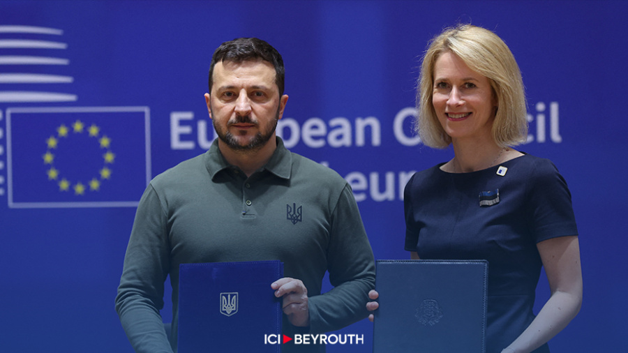 Zelensky signe un pacte de sécurité avec l'UE